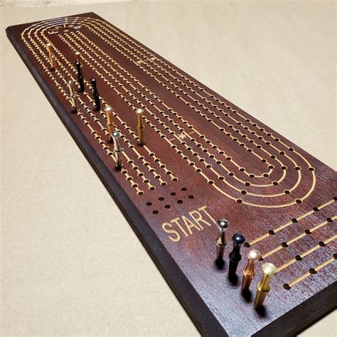 extra large cribbage board